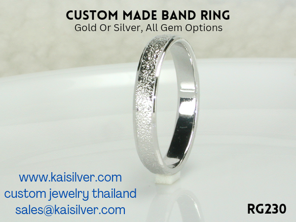 band rings custom made